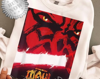 Darth Maul Shadow Lord Comfort Shirt, StarWars Movie Shirt, Galaxy's Edge Tee, StarWars Fan Shirt