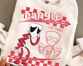 Personalized The Amazing Digital Circus Shirt, Pomni Jax Ragatha Gangle Kinger Zooble Shirt, TADC Characters Shirt, Circus Birthday Tee Gift