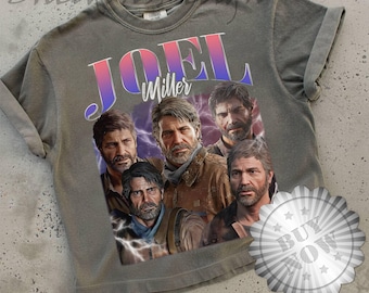 Joel Miller Png | Vintage Joel Miller Png | Joel Miller Ellie Homage Png | TLOU Video Game Png