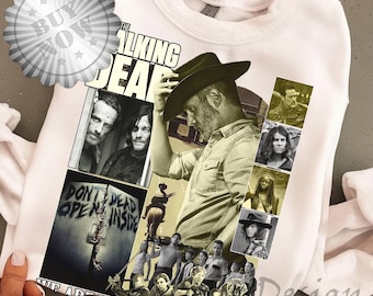 The Walking Dead Vintage Png, Retro Daryl Dixon Png, The Walking Dead Movie Png, Daryl Dixon Fan Gift