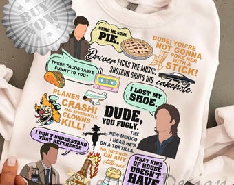 Supernatural Quotes Png, Retro Supernatural Png, Vintage Winchester Brother Png, Dean Winchester Sam Winchester Png