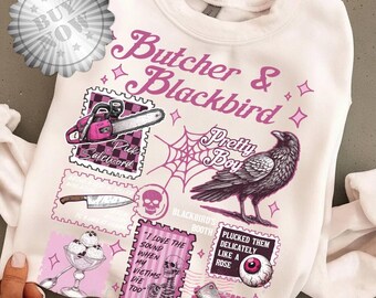 Dark Romance Butcher and Blackbird Comfort Shirt, Bookish Gift, Cookie & Cream Ice Cream Shirt, Brynne Inspired Book Sweatshirt