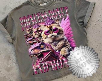 Comfort Colors Princess Donut And Mongo, Bootleg ShirtDungeon Crawler Carl Gifts, New Achievement Homage, Bookish Apparel For Book Lovers