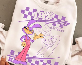 Personalized The Amazing Digital Circus Shirt, Pomni Jax Ragatha Gangle Kinger Zooble Shirt, TADC Characters Shirt, Circus Birthday Tee Gift