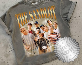 The Sandlot Movie Bootleg Shirt Heroes Get Remembered Sandlot Baseball,Legends Never Die Shirt, Vintage Movie, Sandlot Great Bambino Fan Tee