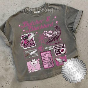 Dark Romance Butcher and Blackbird Comfort Shirt, Bookish Gift, Cookie & Cream Ice Cream Shirt, Brynne Inspired Book Sweatshirt zdjęcie 2
