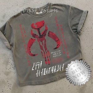 Camiseta vintage de Baby Yoda de The Mandalorian / Camiseta de Grogu / Camiseta de Din Djarin / Camiseta de Mando Galaxy Edge / Camiseta de Yoda de Star Wars imagen 1