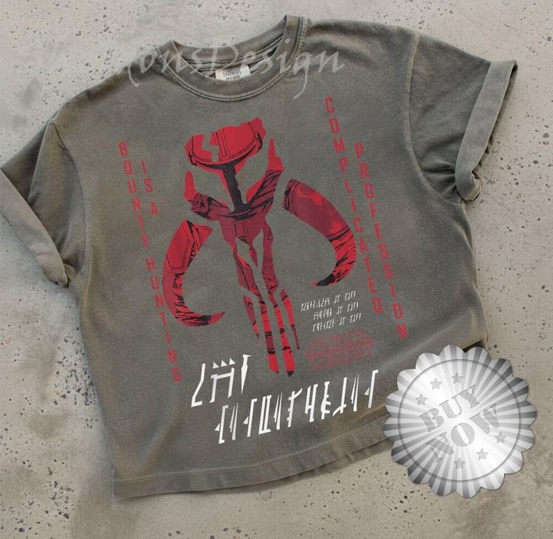 Camiseta vintage de Baby Yoda de The Mandalorian / Camiseta de Grogu / Camiseta de Din Djarin / Camiseta de Mando Galaxy Edge / Camiseta de Yoda de Star Wars imagen 1