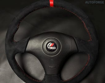 TRD Toyota Supra, Celica, MR2 SPYDER, Tacoma, Matrix, JZX Alcantara Steering Wheel