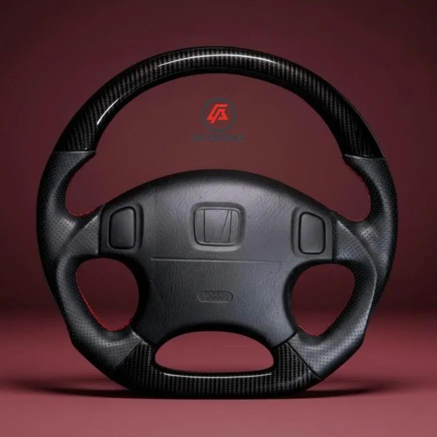 ホンダジャズ　カーボンステアリングブラケットカバー バイク ホンダジャズ カーボンステアリングブラケットカバー