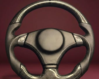 Volante de fibra de carbono auténtica compatible con Lexus SC300, SC400, IS300, IS200 – Repuesto