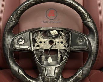 Honda Civic 2016-2021 Gen 10th Type R Carbon Fiber Steering Wheel