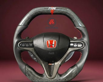 Carbon Fiber Honda Civic 2006-2011 FD1 FD2 Sport Steering Wheel type R