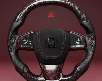 Volante de fibra de carbono para Honda Civic Gen 10 (2016-2021)