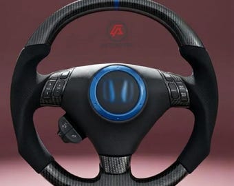 Volante de fibra de carbono compatible con Accord CL7/CL9 y TSX 2004–2008 – Repuesto