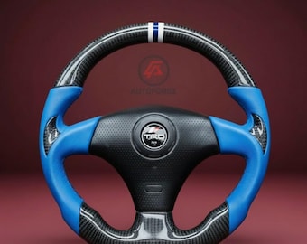 Toyota TRD Customize Carbon Fiber Steering Wheel MK4 MR2 Celica MR-S Alteeza JZX