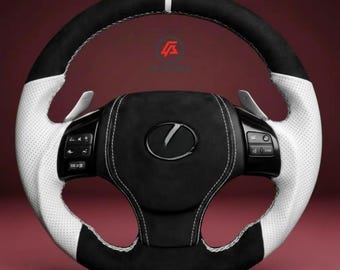 Perforated Leather Sport Steering Wheel Compatible with Lexus IS250 IS350 (2006–2013) – Aftermarket