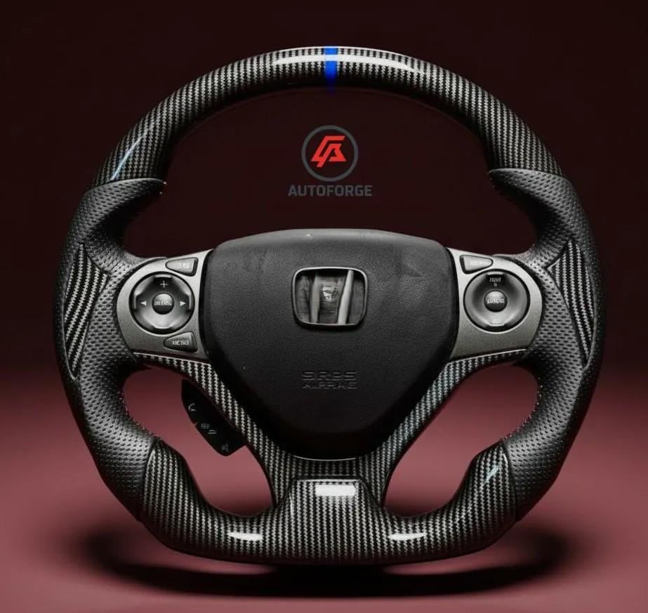 Insignia JDM Negra Estilo Mugen Para Volante, Compatible Con Honda Civic FN2, FK2, FK8, FC, FD2