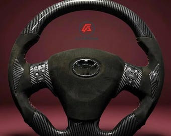 Carbon Fiber Steering Wheel Compatible with Toyota Corolla (2009–2014) – Aftermarket