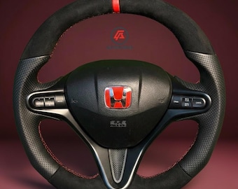 Honda Civic FD2/FN2 2006-12 Leather SPORTS Steering Wheel