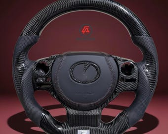 Carbon Fiber Steering Wheel Compatible with Lexus IS250, IS300 & IS350 (2014–2016) – Aftermarket