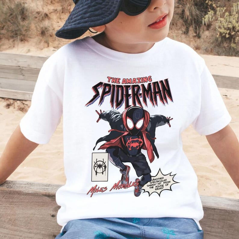 Comfort Colors The Amazing Black Suit Spiderman 2099 Comics T-shirt, Vintage Comic Black Suit Spider Man Fan Shirt, Amazing Spiderman Gift image 1