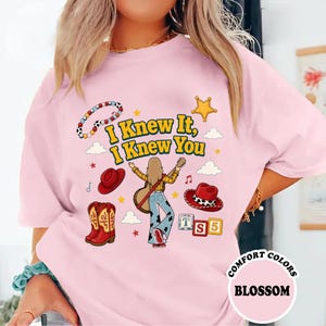 Toy Story 5 Comfort Colors Shirt, I Knew It, I Knew You Shirt, It's A Tay Story, Disneyland Toy Story Birthday Shirt, Music Tee image 6