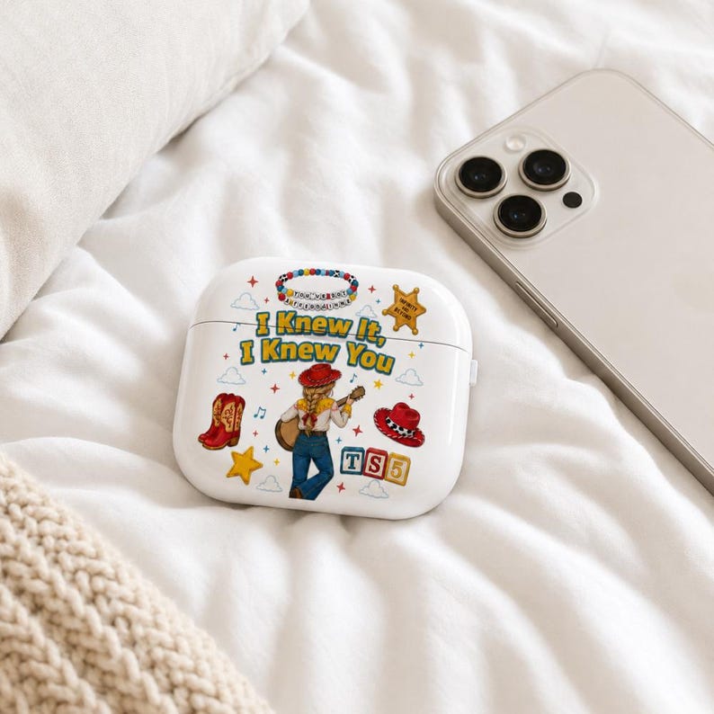 You've Got A Friend In Me Toy Story 5 Airpods Case, I Knew It, I Knew You TS5 AirPod Case Cover, I Knew It I Knew You TS5 Music Case zdjęcie 2
