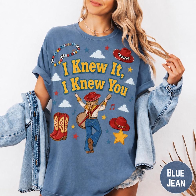 I Knew It, I Knew You Comfort Colors Shirt, Infinity and Beyound, Toy Story 5 Shirt, Disneyland Toy Story Shirt, Music Tee image 1