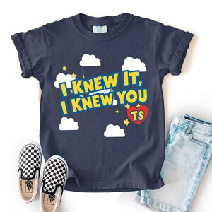 Comfort Colors I Knew It, I Knew You TSwift Shirt, I Knew It, I Knew You, Toy Story 5 Shirt, I Knew It I Knew You TSwift Music Inspired Tee image 2