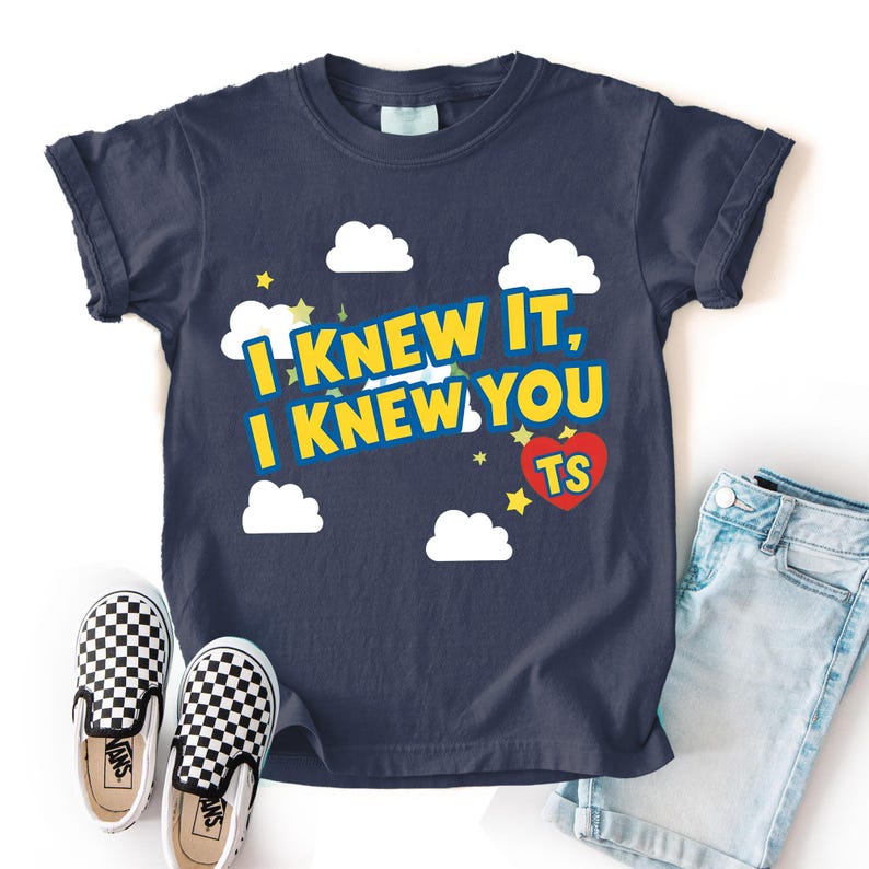 Comfort Colors I Knew It, I Knew You TSwift Shirt, I Knew It, I Knew You, Toy Story 5 Shirt, I Knew It I Knew You TSwift Music Inspired Tee image 2