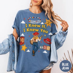 Disneyland Pixar Toy Story 5 I Knew It I Knew You Shirt, Toy Story 5 Birthday Shirt, Toy Story Were Turning 5 afbeelding 1