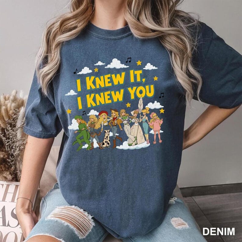 I Knew It, I Knew You Comfort Colors Shirt, Infinity and Beyound, Toy Story 5 Shirt, Disneyland Toy Story Shirt, Music Tee bild 2