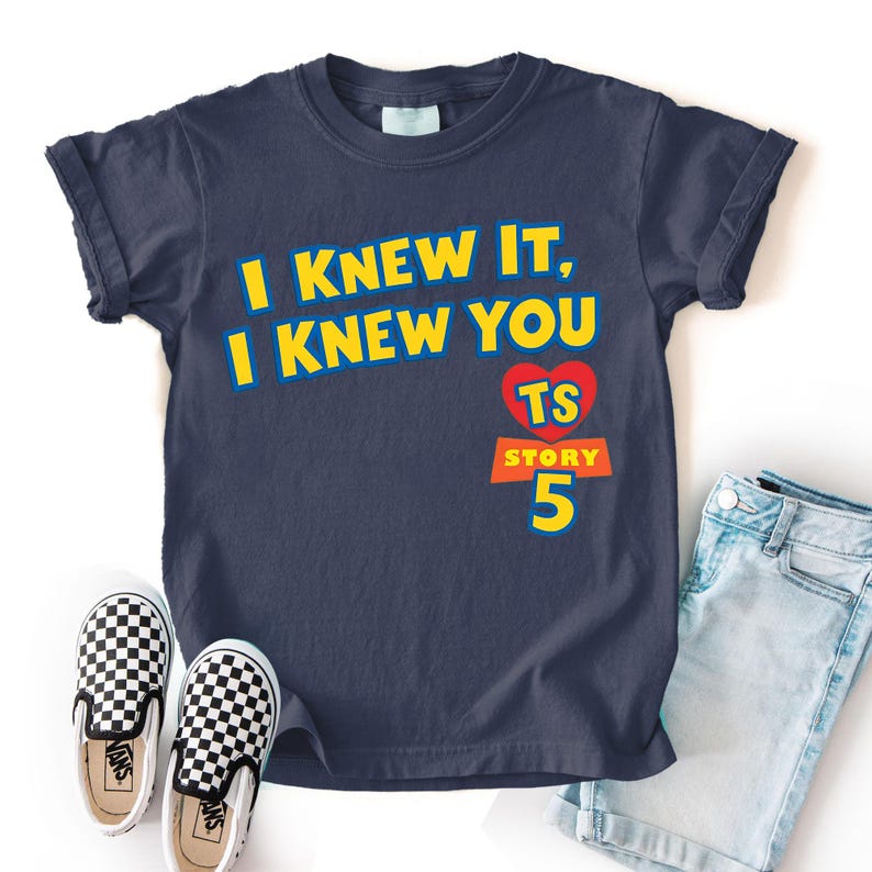 Disneyland Pixar Toy Story 5 I Knew It I Knew You Swift Shirt,TSwift Toy Story 5 Inspired Shirt,I Knew It I Knew You TSwift Inspired Tee image 5