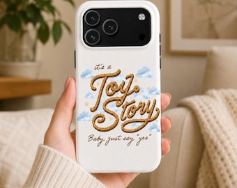 Retro It's A Toy Story Phone Case, Western Cowboy Style Phone Case, Trendy Country Aesthetic, Cute Western Case, Gift for Disneyland Lovers