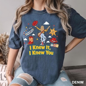 Comfort Colors I Knew It, I Knew You TSwift Shirt, Disneyland Pixar Toy Story 5,TSwift Music Tee,You've Got A Friend In Me Toy Story 5 Shirt image 2