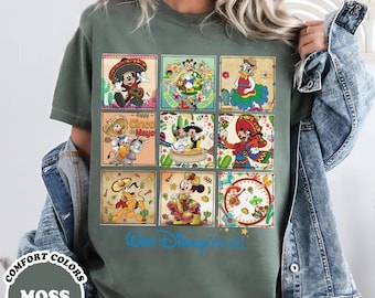 Camisa Mickey y sus amigos Cinco De Mayo, camiseta Disneyland Mexican Fiesta, camisa Disneytrip familiar del Cinco de Mayo, Cinco de Mayo 2025