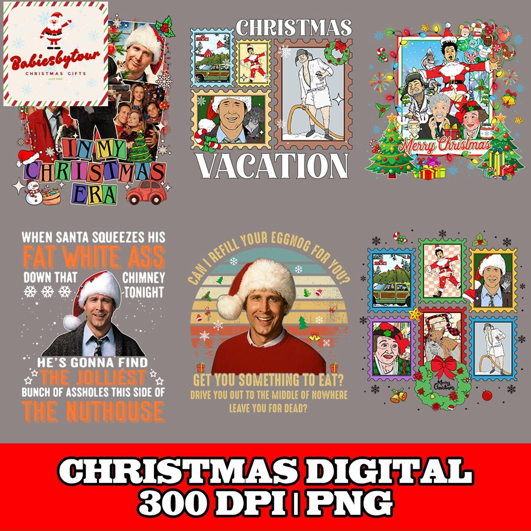 National Lampoon's Christmas Vacation Png Bundle, We're Going to Have — free download
