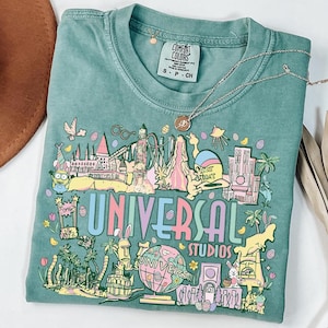 Retro Universal Studios 2026 Shirt, Epic Universal Family Matching Tee, Disneyland Trip Shirt image 1