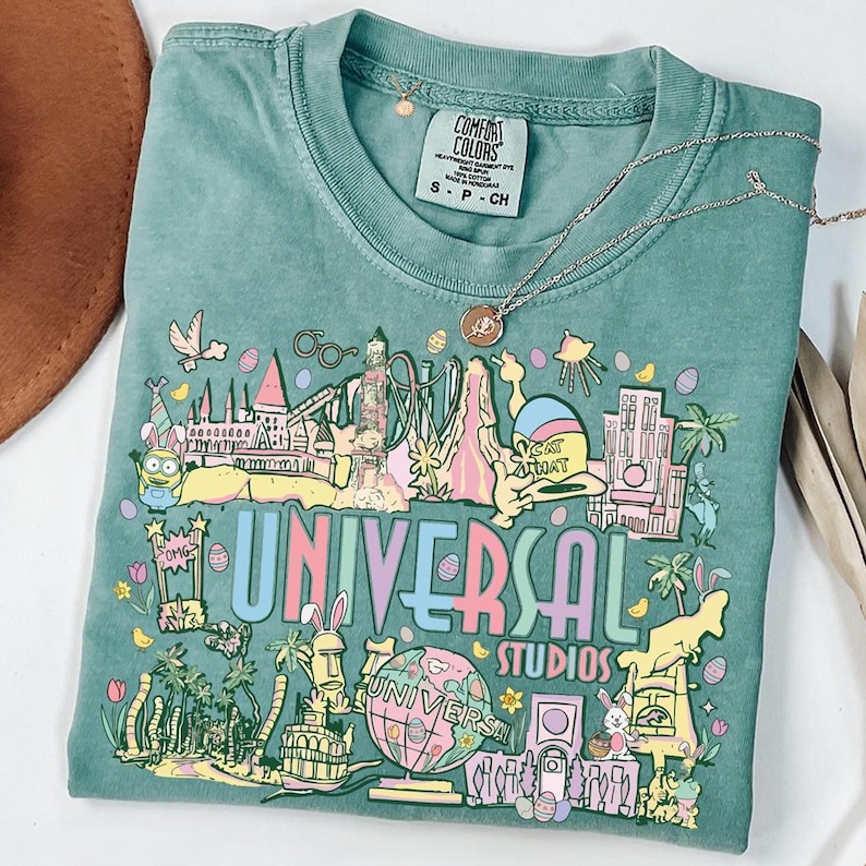 Retro Universal Studios 2026 Shirt, Epic Universal Family Matching Tee, Disneyland Trip Shirt image 1