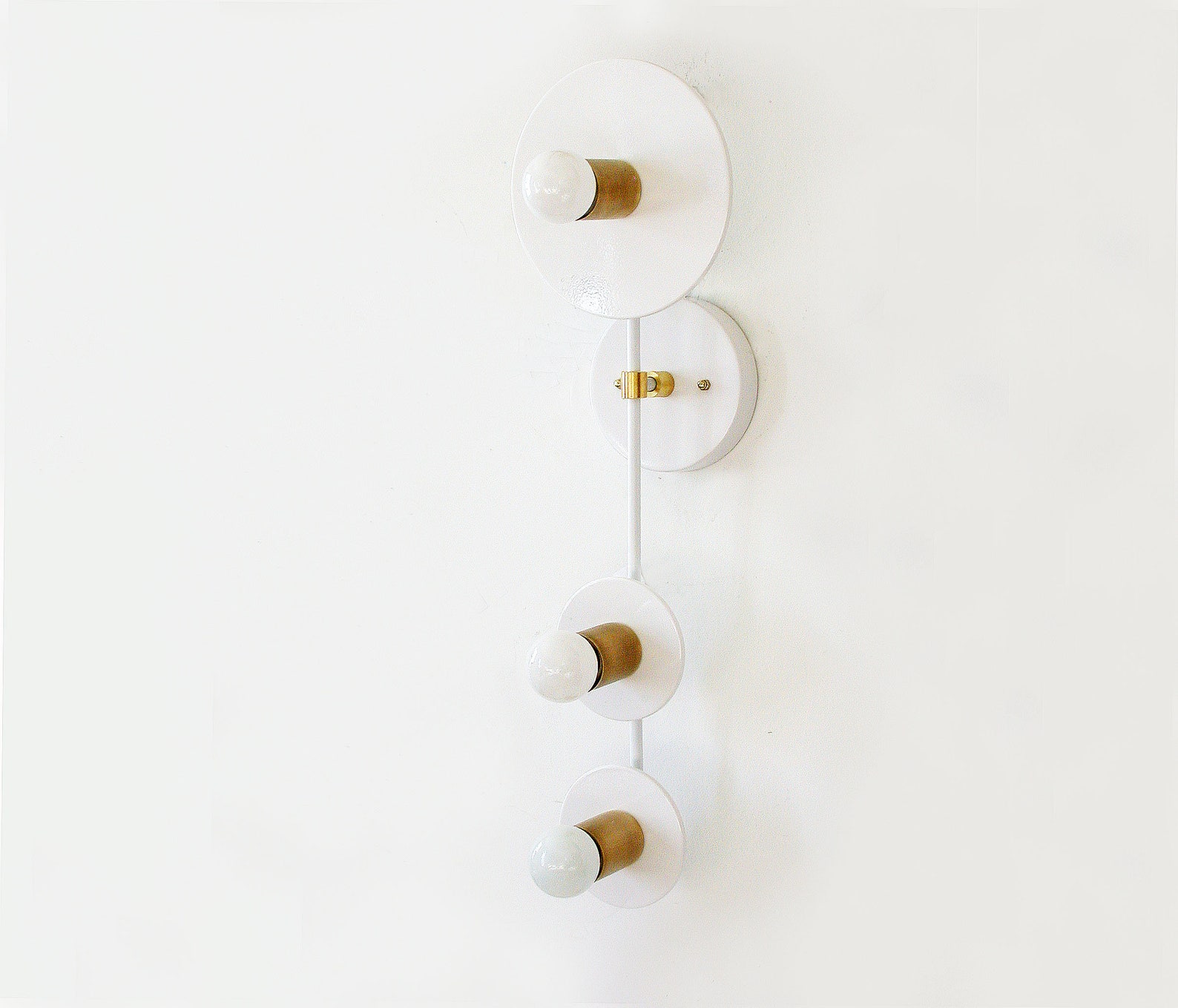 Mid Century Modern Bathroom Wall Fixture Light White Vanity - Etsy