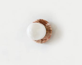 Rainforest Marble and White Glass Shade Wall Sconce Light Marble Bathroom Lighting Farmhouse Kitchen Light Entry Lights Powder Room Light