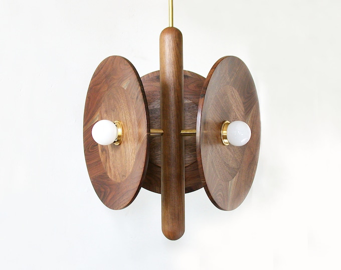 Japandi Pendant Light, White LED Light Fixture, Minimalist ... - Etsy