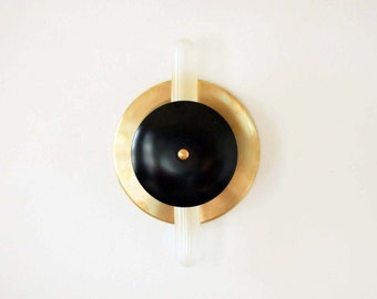 Applique murale moderne en laiton noir, éclairage mural, éclairage de la chambre, éclairage du couloir, lampe de placard, applique de cuisine, lumière d'entrée, lumières de la salle de boue