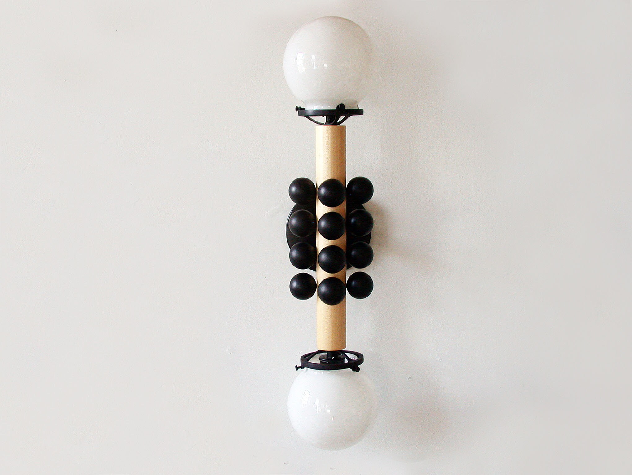 Black and Gold Double Bohemian Unique Wall Sconce Light Etsy