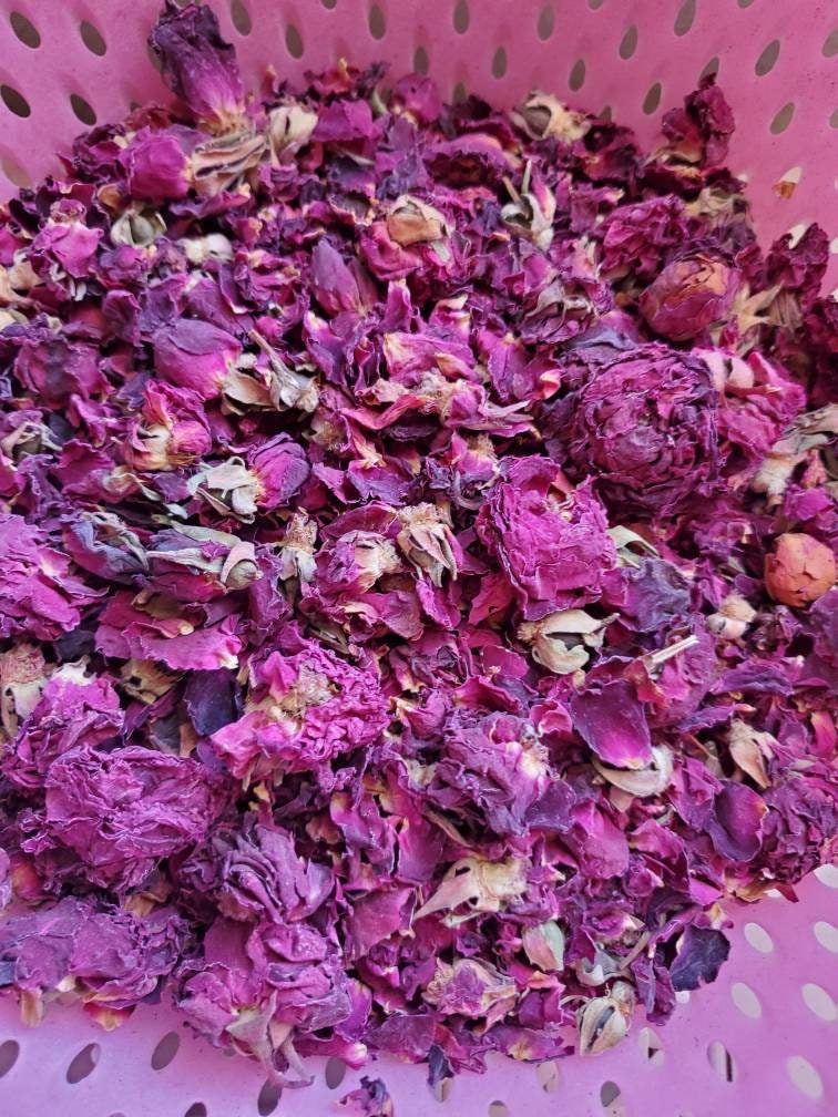 Dried RED Roses Dried Red Rose Petals and buds 45 cups Bulk Etsy