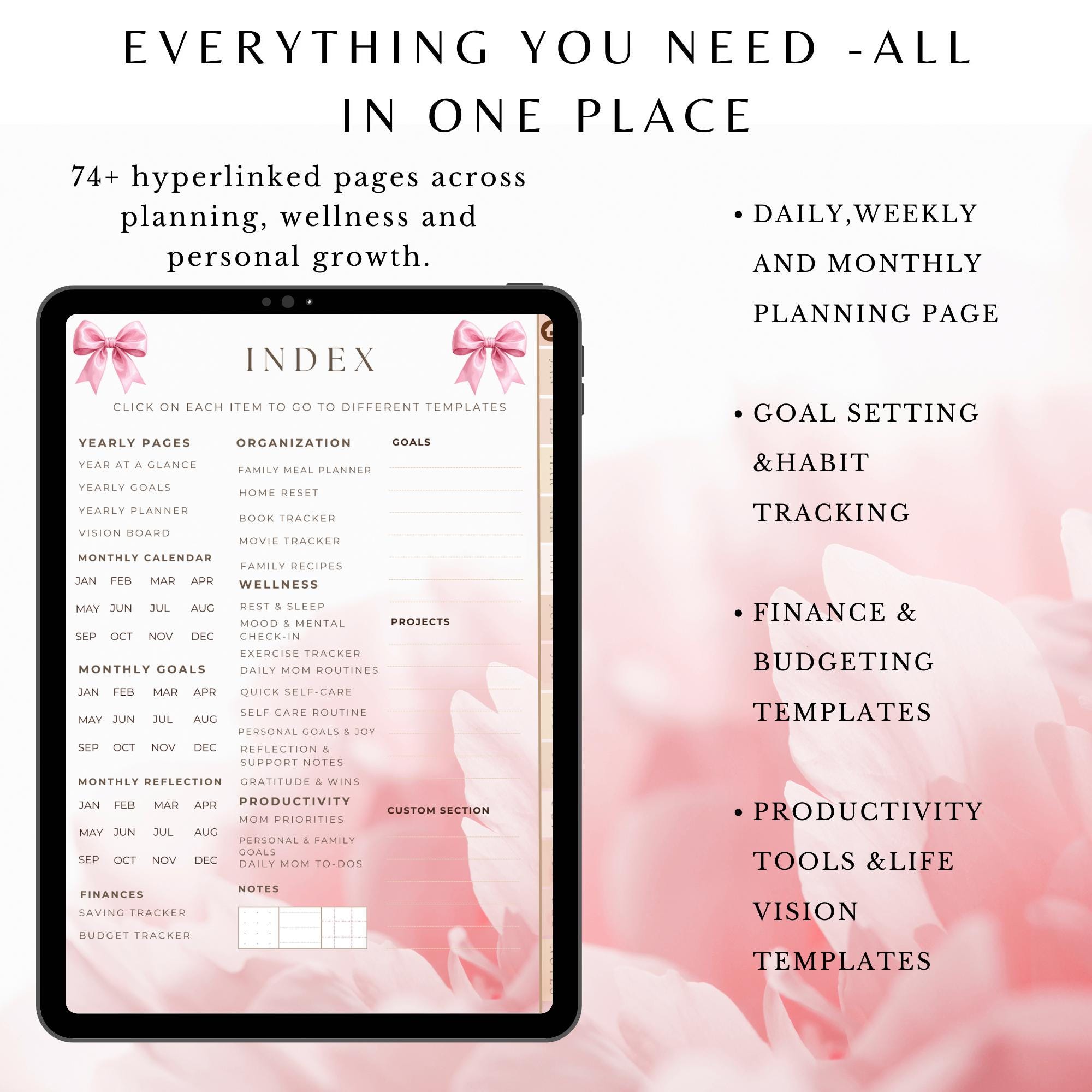 That Mom Planner 2026 | Digital Life Planner for Busy Moms ...