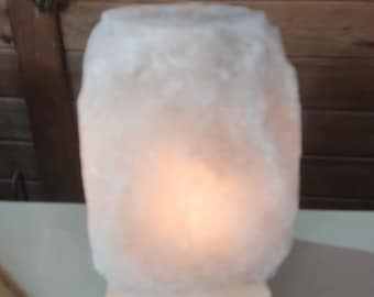 Naturalna lampa solna – ręcznie robiona, nastrojowa | Naturalny blask | Spokojne przestrzenie