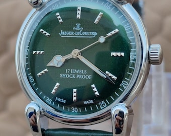 Vintage Jaeger-LeCoultre 17 jewels Manual Winding Swiss Made Mens's Watch