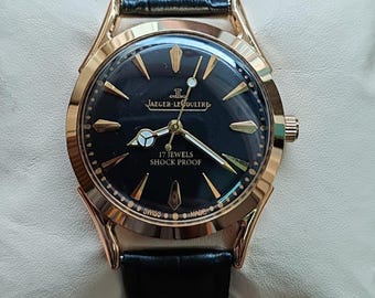 Vintage Jaeger-LeCoultre 17 jewels Manual Winding Swiss Made Mens's Watch